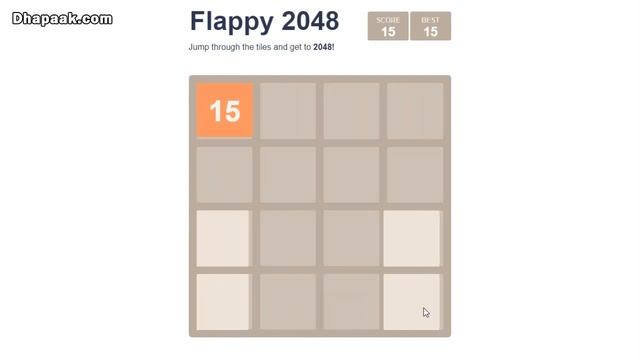 2048 Flappy Bird Fun Game