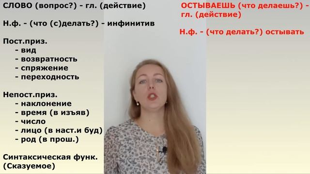 Морфологический разбор глагола. Как правильно выполнять. смотреть онлайн