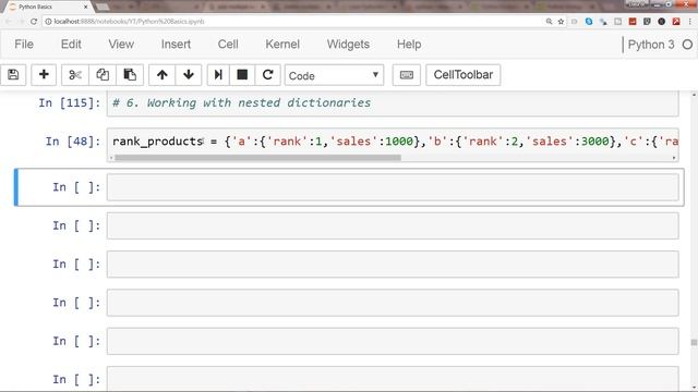 Python Dictionaries Tutorial 3 | How to access Nested Dictionaries смотреть онлайн