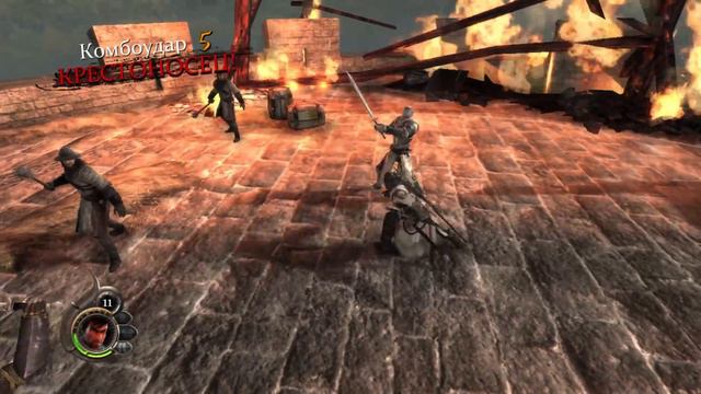 The Cursed Crusade Начинаем понимать что тут и как.
