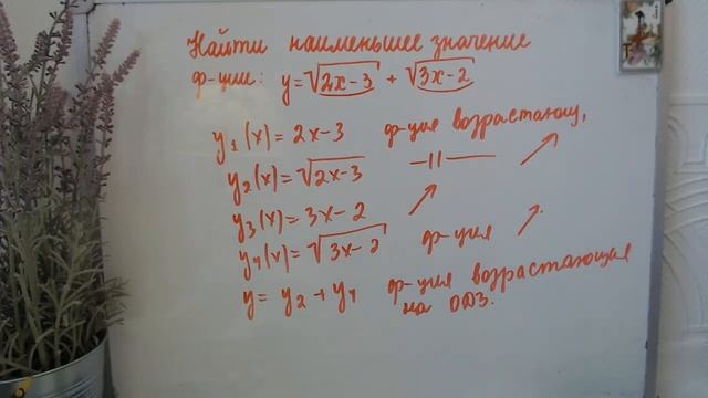 Нестандартное Задание 11 ЕГЭ. Свойство монотонности при нахождении наименьшего значения функции. смотреть онлайн
