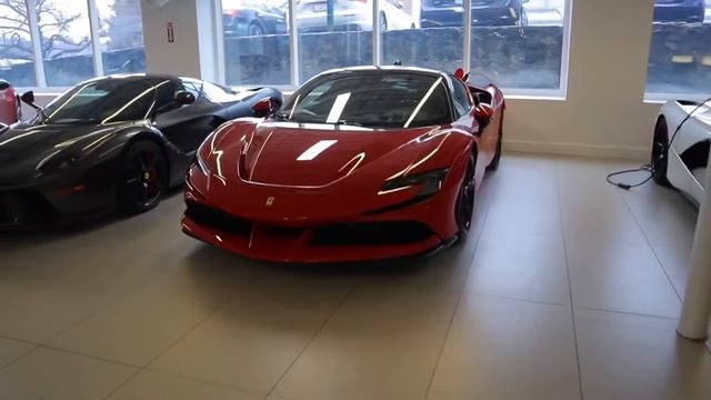 I Found a Crazy Ferrari Hypercar Collection - 5 LAFERRARIS, 3 SF90s, F50, & More! смотреть онлайн