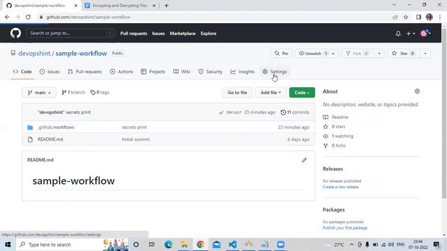 How to Encrypt and Decrypt files in GitHub Actions Workflow | Use Encrypted GitHub Actions Secrets смотреть онлайн