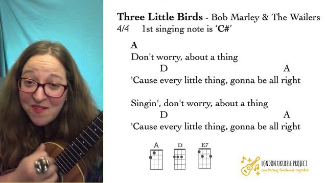 Song Two - Three Little Birds #springsunshinechallenge #bobmarley #ukulele смотреть онлайн