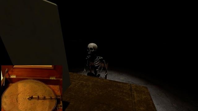 Skeleton React to 1902 Regina Music Box смотреть онлайн