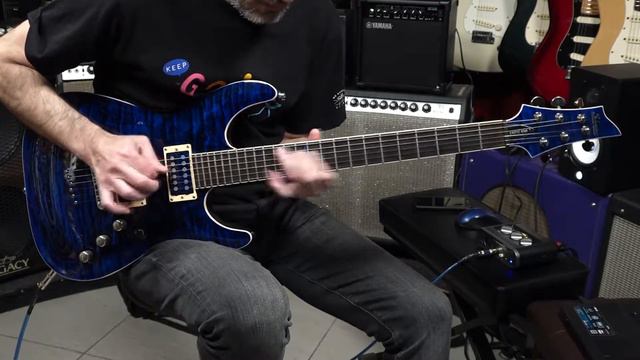 Schecter Diamond Series С-1 Exotic Star 2000s смотреть онлайн