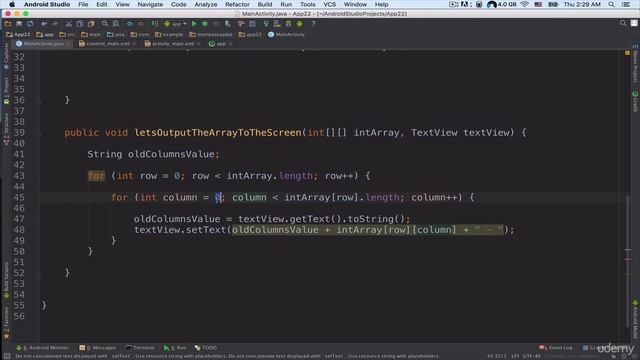 184. JAVA App Number 22 Part3 Horizontal ScrollView and MultiDimensional Array in Java смотреть онлайн