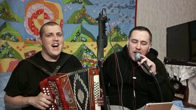 Песня " Снег кружится " Дуэт " Вятские парни " Без репетиции!!!! смотреть онлайн