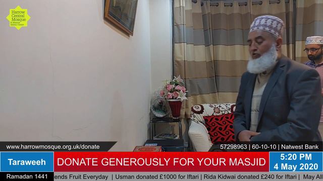10th Taraweeh | Ramadan 1441 AH | Hafiz Muhammed Akram смотреть онлайн