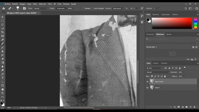 Curso Práctico De Photoshop - 5. Pincel Corrector Y Pincel Corrector Puntual