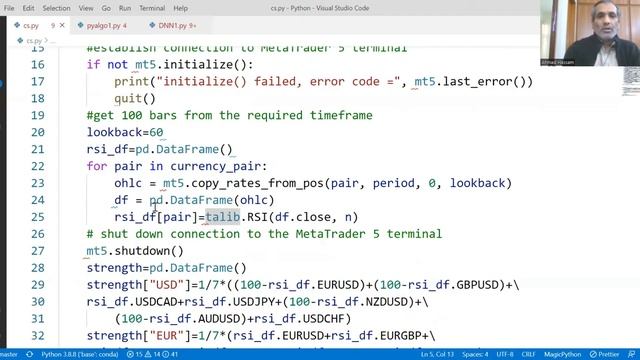 Python Currency Strength Meter for MT5 - Identify The Best Currency Pair To Trade смотреть онлайн