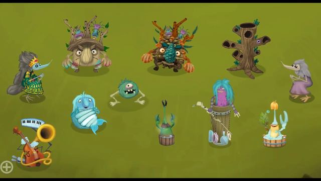 Evergreen Marsh - ORIGINAL TLL MONSTERS (My Singing Monsters: The Lost Landscapes)