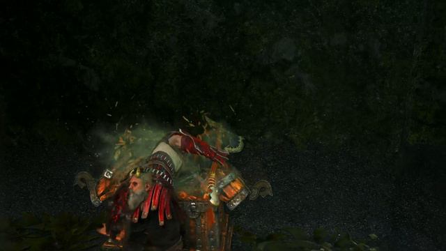 GOW 4. Прохождение 18. Мидгард. Исследую Озеро Девяти.