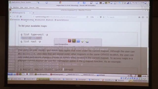 GeoComputation Bootcamp - Introduction to GRASS GIS смотреть онлайн