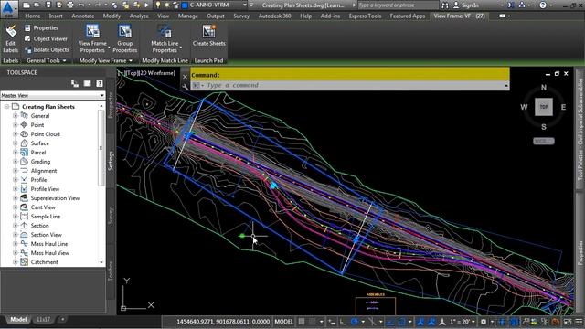 Creating Plan Sheets AutoCAD Civil 3D смотреть онлайн