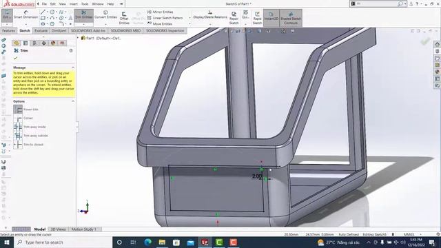 Solidworks: Plastic Box (3) смотреть онлайн