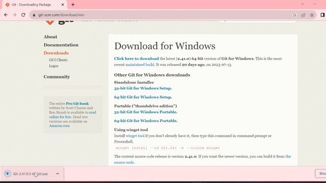 GIT Install смотреть онлайн