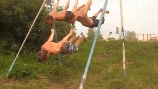 3 Ласточки на одном турнике смотреть онлайн