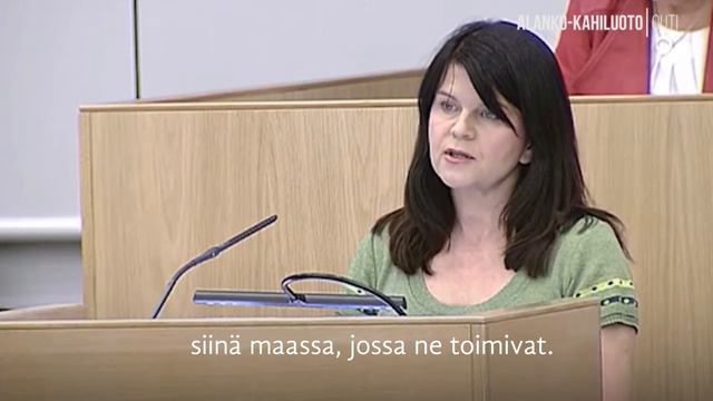 Outi Alanko-Kahiluoto: Veronkierto ja verovälttely on vihdoin otettava vakavasti смотреть онлайн