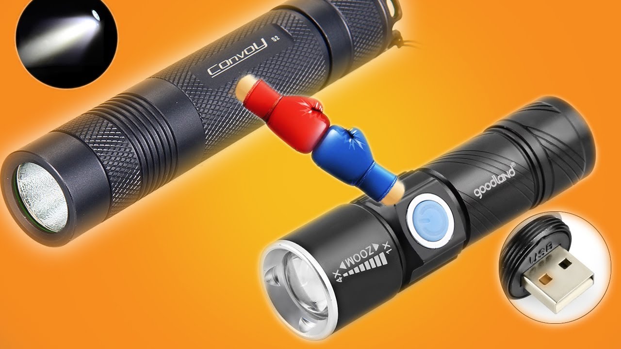 СРАВНЕНИЕ ДВУХ ПОПУЛЯРНЫХ ФОНАРЕЙ С ALIEXPRESS смотреть онлайн