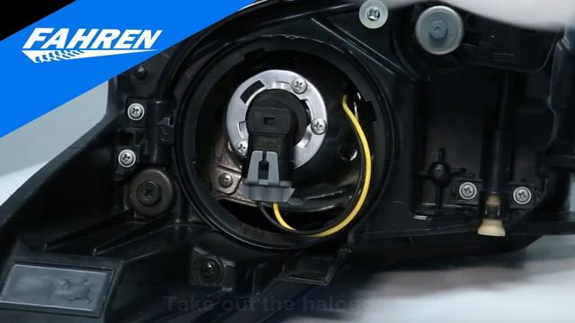 Fahren 9012 LED Bulb Installation Guide смотреть онлайн