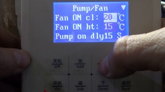 Программные настройки контроллера ZY110B_CCS-008 Часть Вторая