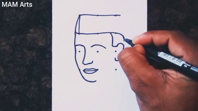 Jawaharlal Nehru drawing easy from 3×4 dots // Easy Children's day drawing // Nehru Rangoli смотреть онлайн