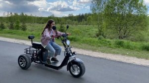 CITYCOCO. КРУТОЙ ЭЛЕКТРОСКУТЕР. ДЕТСКИЙ ТЕСТ ДРАЙВ!!!