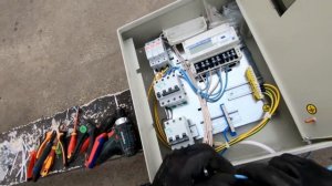 ЩИТ НА 380 v 15 квт / СОБЕРИ САМ