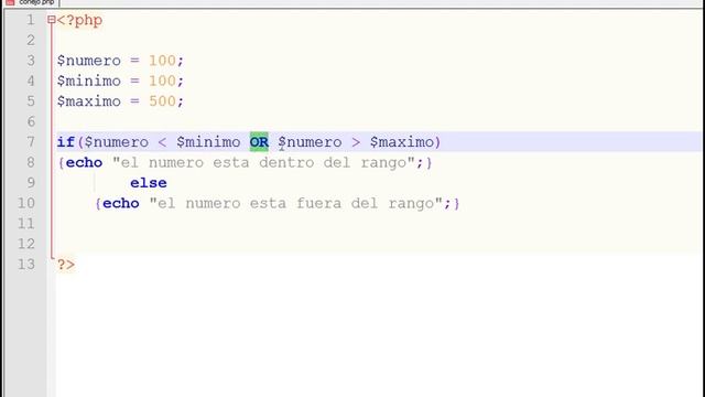 PHP - 7.3 - Operador Logico OR смотреть онлайн