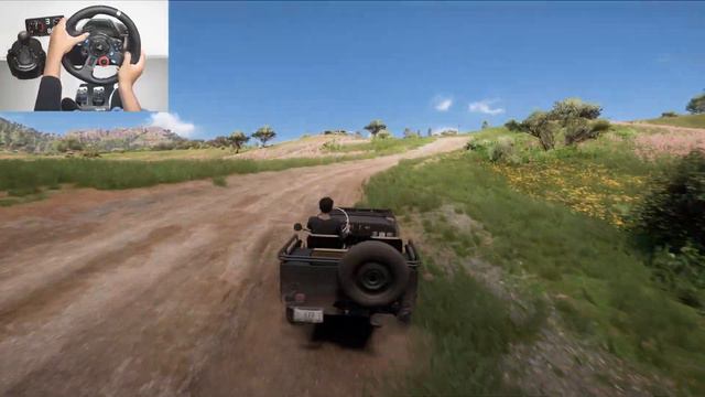 Jeep 4x4 | Off-Road Convoy | Forza Horizon 5 | Logitechg29 gameplay смотреть онлайн