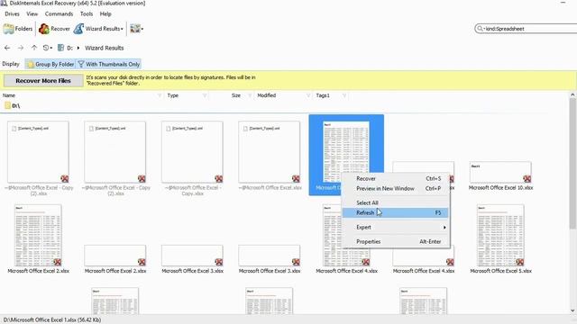 DiskInternals Excel Recovery™ - 4 in 1 Excel files recovery смотреть онлайн
