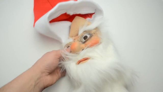 Маска Деда Мороза из Китая \ Маска Санта Клауса с Aliexpress Mask of Santa Claus from China смотреть онлайн