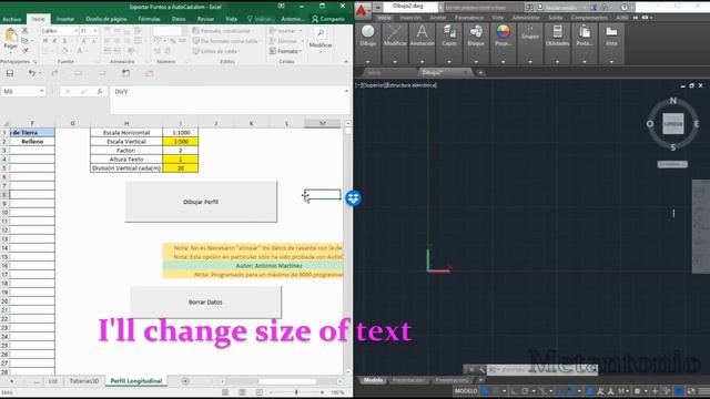 Excel (VBA) to AutoCAD and viceversa. смотреть онлайн