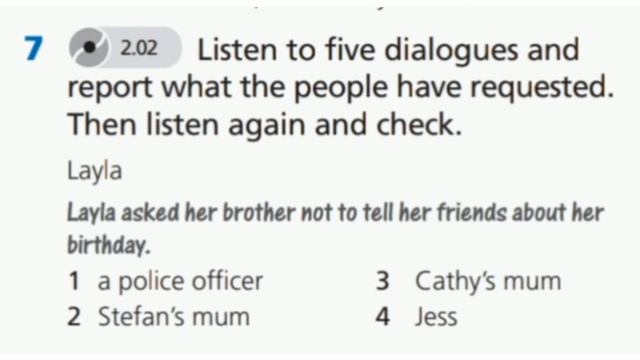 English Plus 9. Module 4. Indirect Requests. Ex 7 P 45