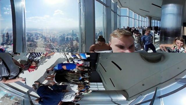 Бурдж Халифа Смотровая площадка 125 этаж Дубай смотреть онлайн