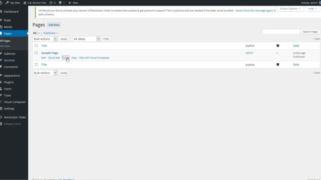 Car Service - Mechanic Auto Shop WordPress Theme: Activate and Import dummy content смотреть онлайн