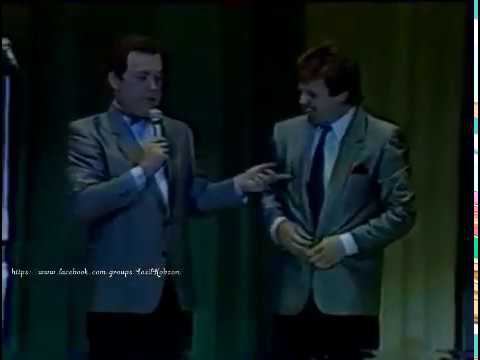 Иосиф Кобзон и Лев Лещенко-До свидания,Москва(А.Пахмутова-Н.Добронравов)(Бенефис Олега Блохина,1989)