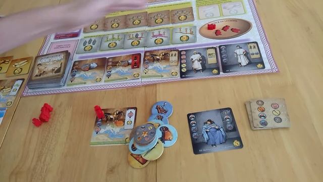 Rise of Augustus board game - setup, how to play and review * Amass Games * HD Bingo Paolo Mori via смотреть онлайн