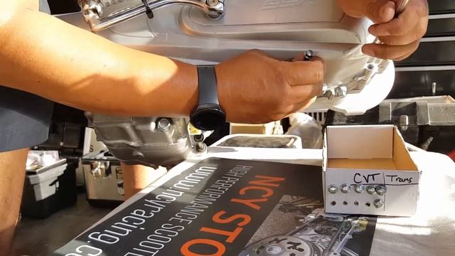 How to Disassemble GY6 CVT & Trans 157QMJ Part #1 смотреть онлайн