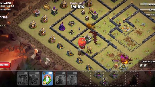 Clash of clans: How to do Dragon Attack in war against TH 10 смотреть онлайн