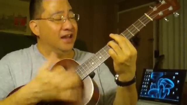 Bueno Chen "Hotel California" Ukulele baritone (my version) Dedicated to Nikki "Nicolita" Chen смотреть онлайн