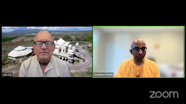 Atmarama Verse w Chaitanya Charan. Wisdom Wednesday SB 1/7/10 Part 2 смотреть онлайн