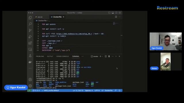 Dockerize Nodejs app ve yayinlama secenekleri смотреть онлайн