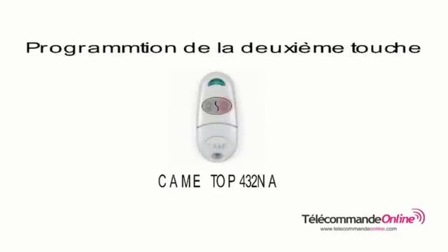 Programmation télécommande Came TOP 432 NA смотреть онлайн