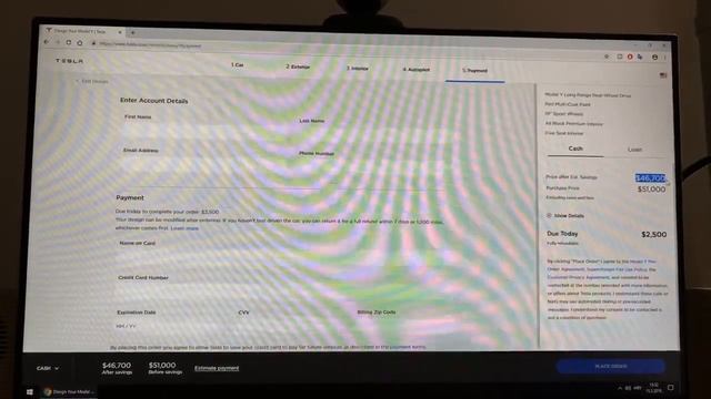 Tesla model Y configurator first look смотреть онлайн