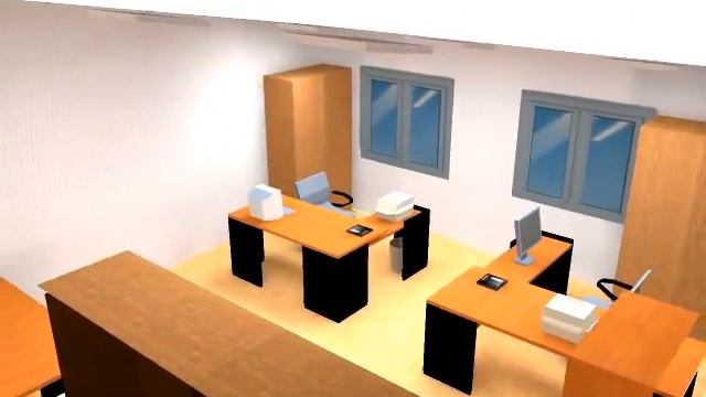 Офис с ЭВМ, 30м2, Светильник "Офис Стандарт К45" смотреть онлайн