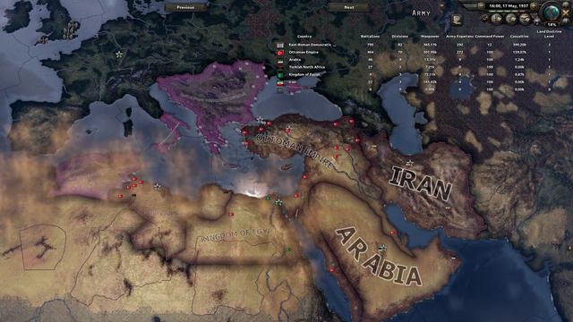 Byzantium VS Ottomans [Hearts of Iron 4] [AI Only] [Hoi4] смотреть онлайн