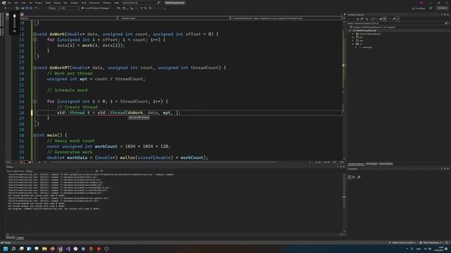 C++ Multithreading [1/4 - Basic std::thread] смотреть онлайн