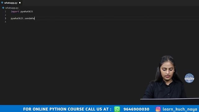 HOW TO AUTOMATE YOUR WHATSAPP WITH PYTHON| PYTHON FOR BEGINNERS смотреть онлайн